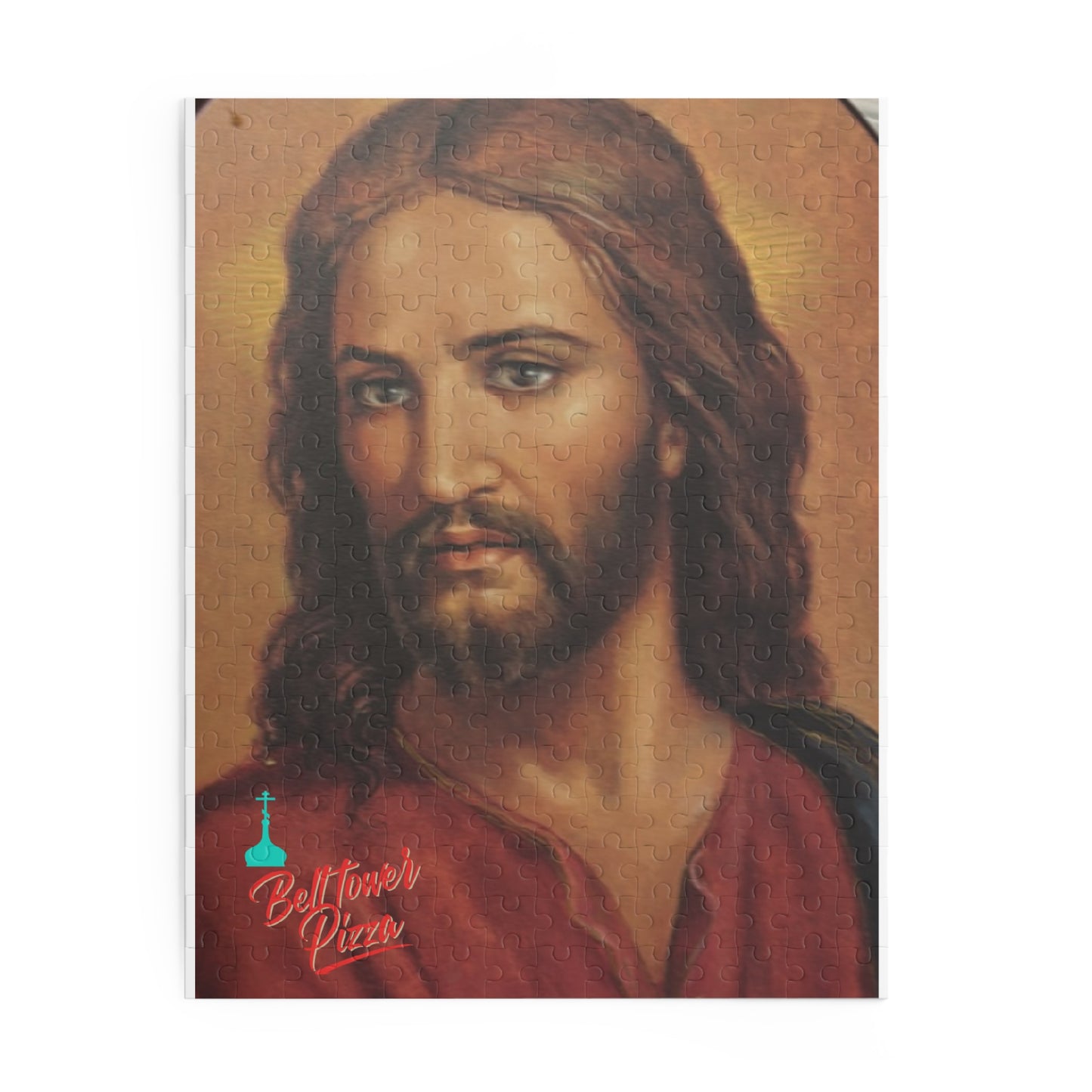 Jesus Portrait Puzzle — Religious Jigsaw for Prayer, Easter & Family Devotions