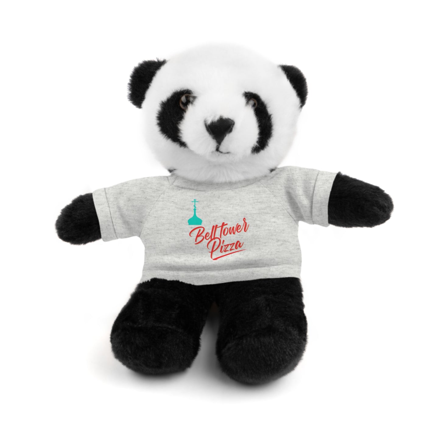 Bellflower Pizza Teddy Bear — Plush Toy with Branded Tee