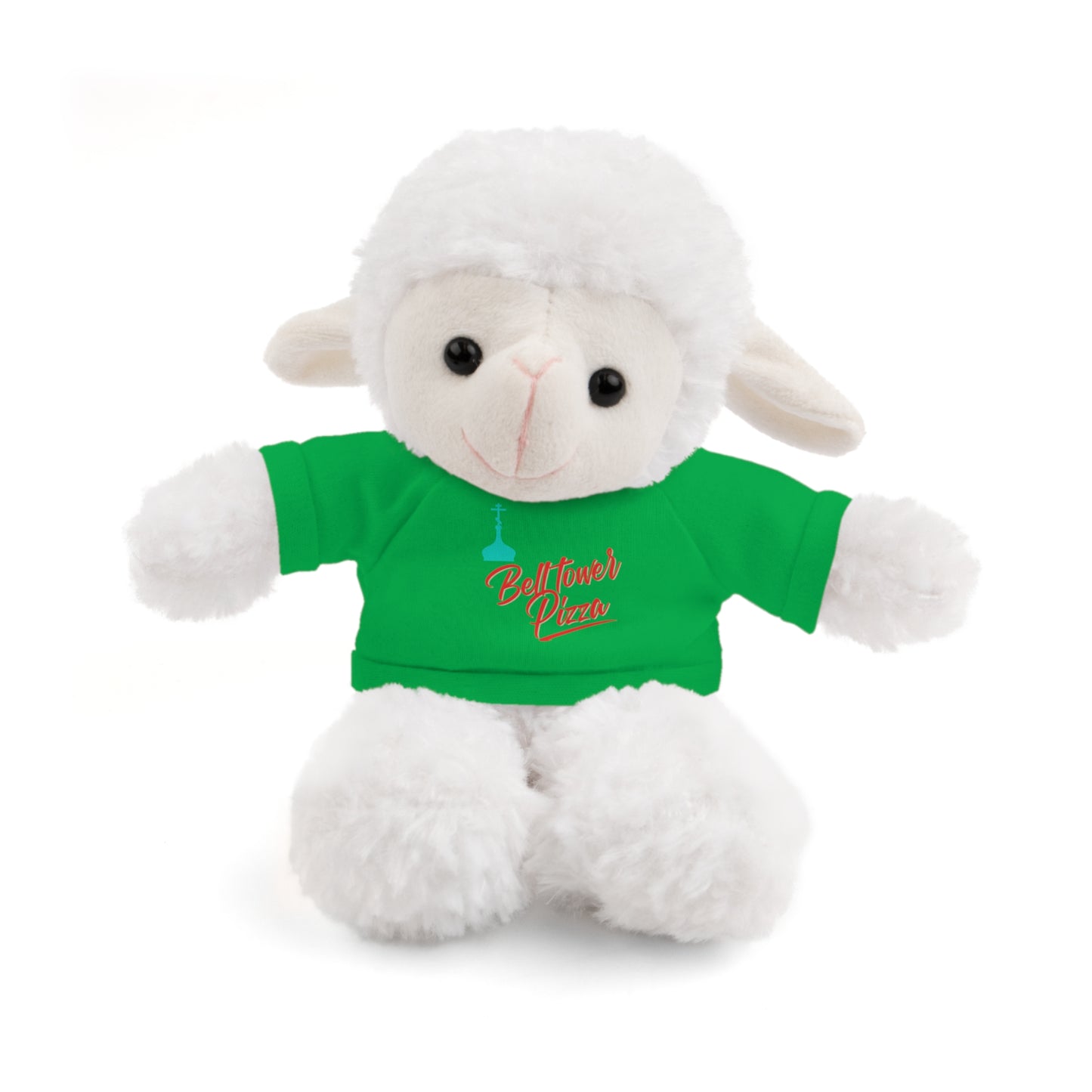 Bellflower Pizza Teddy Bear — Plush Toy with Branded Tee
