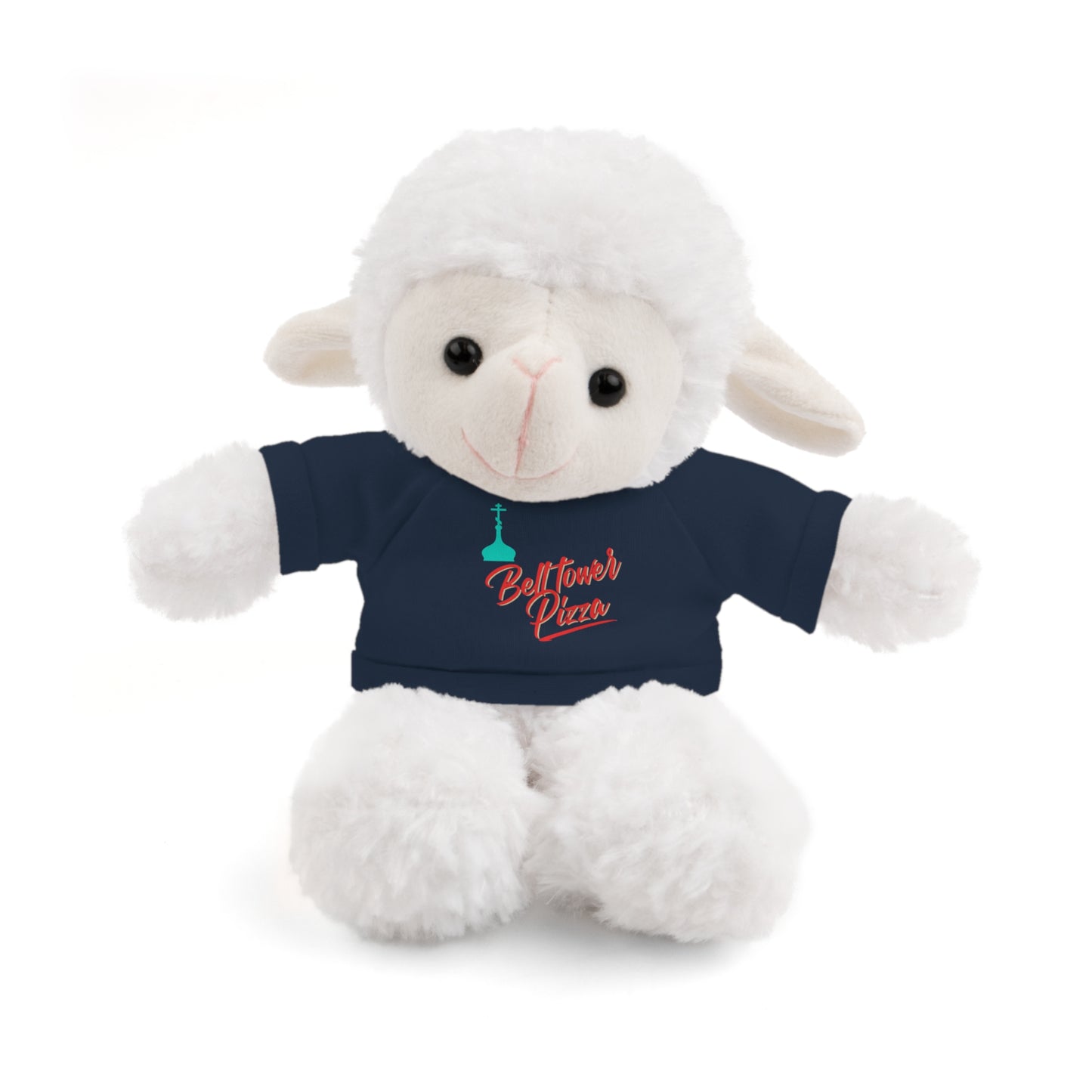 Bellflower Pizza Teddy Bear — Plush Toy with Branded Tee