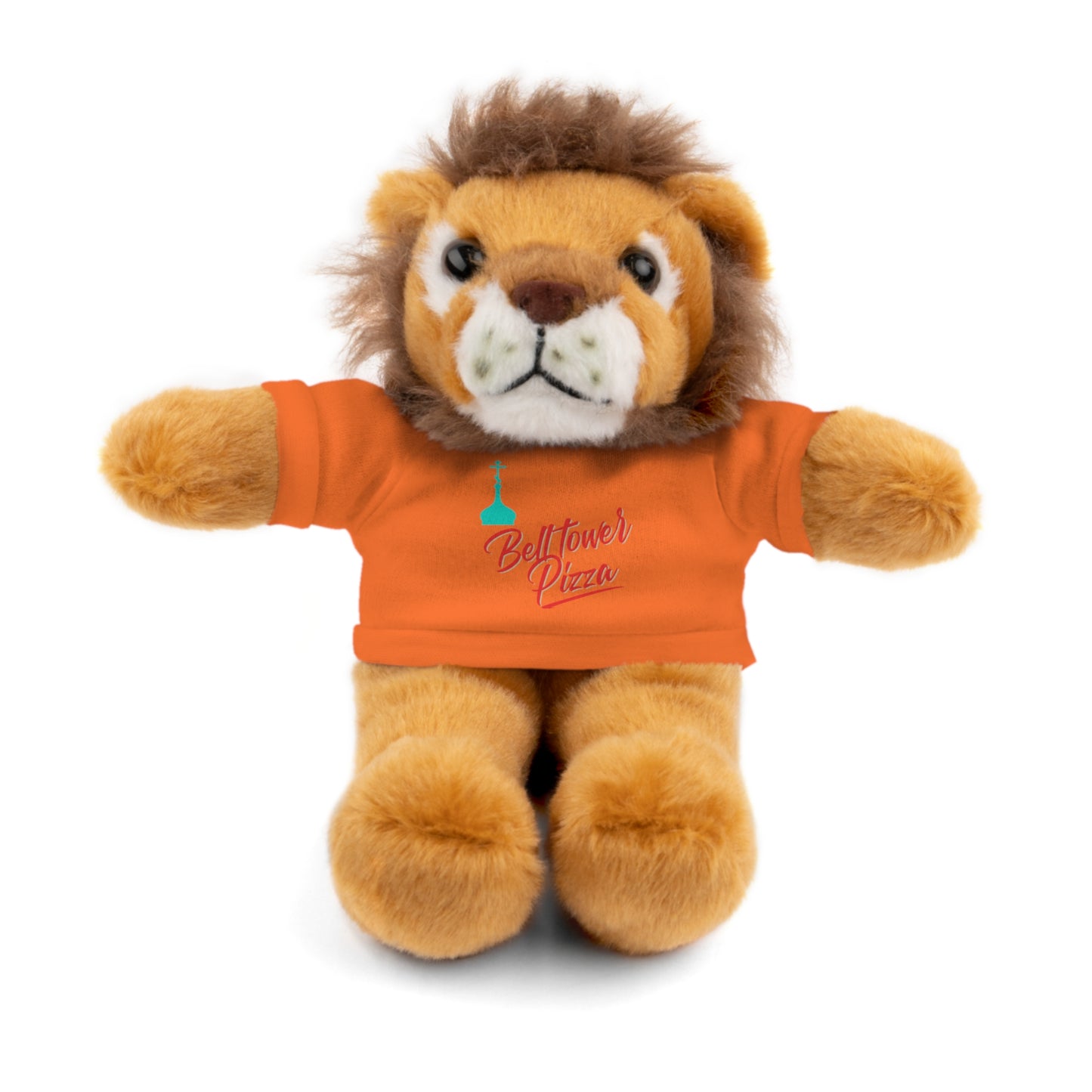 Bellflower Pizza Teddy Bear — Plush Toy with Branded Tee