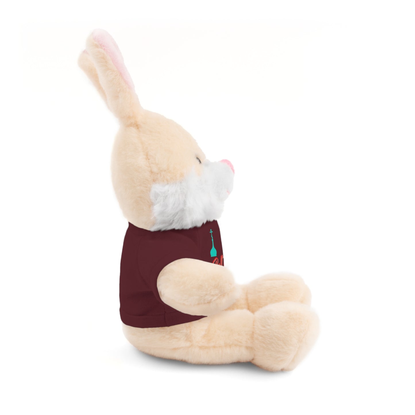 Bellflower Pizza Teddy Bear — Plush Toy with Branded Tee