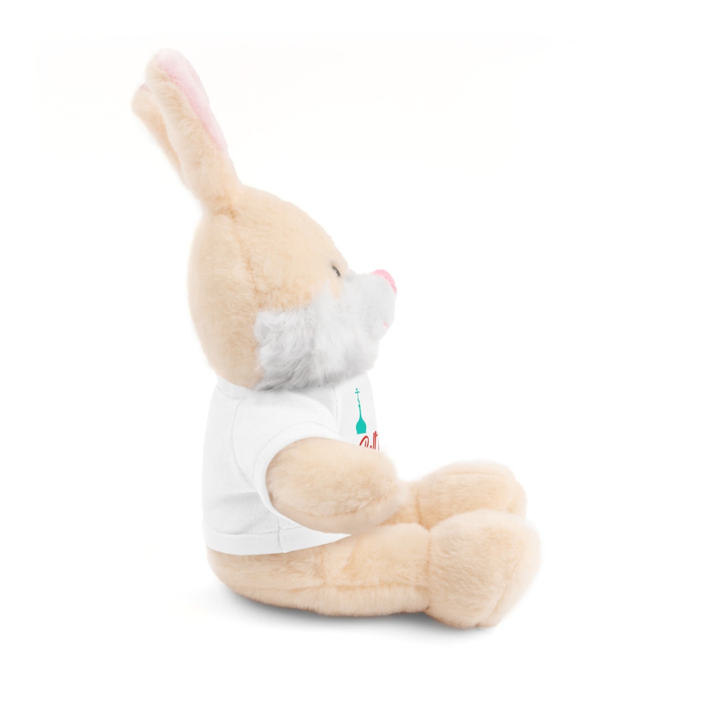 Bellflower Pizza Teddy Bear — Plush Toy with Branded Tee