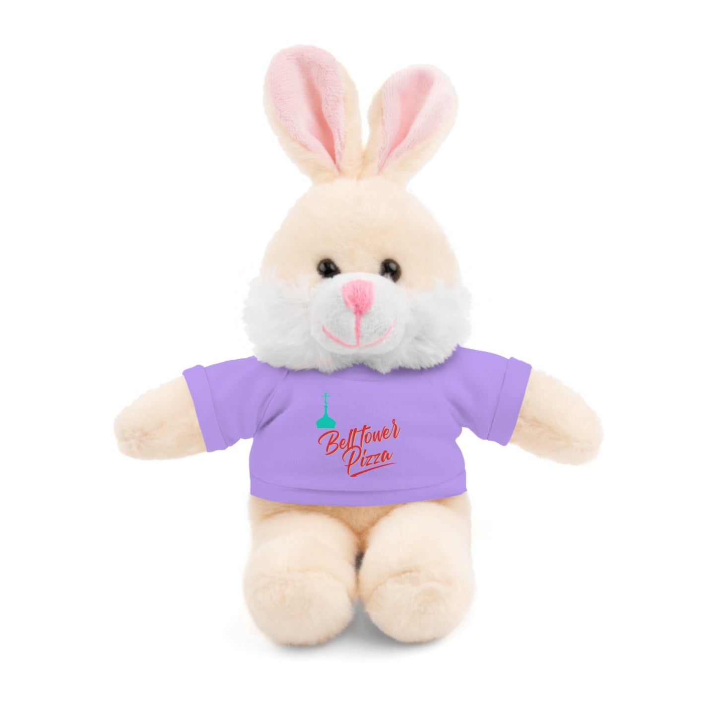 Bellflower Pizza Teddy Bear — Plush Toy with Branded Tee