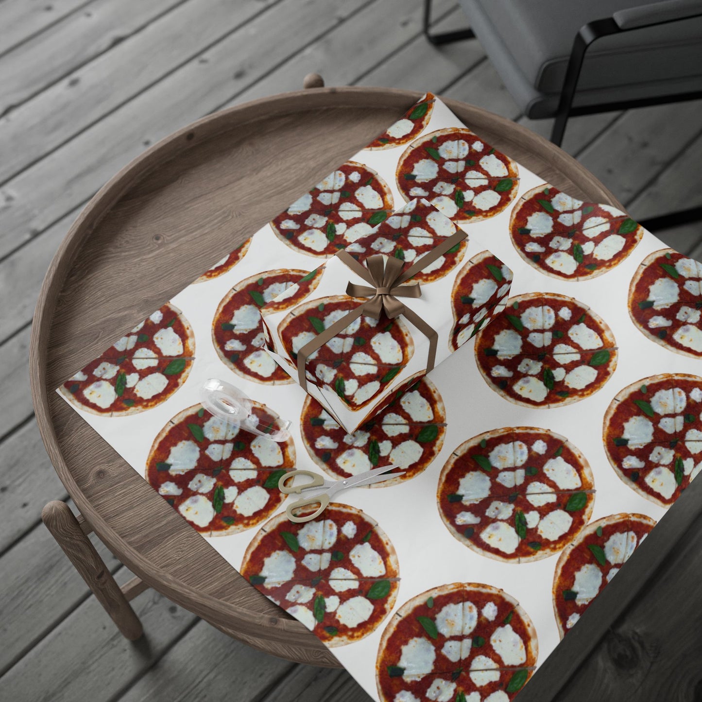 Pizza Pattern Wrapping Paper — Fun Food Gift Wrap for Pizza Lovers