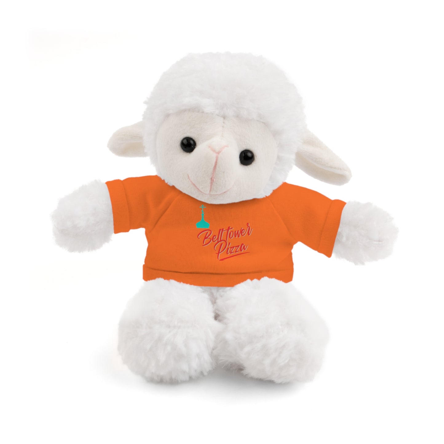 Bellflower Pizza Teddy Bear — Plush Toy with Branded Tee