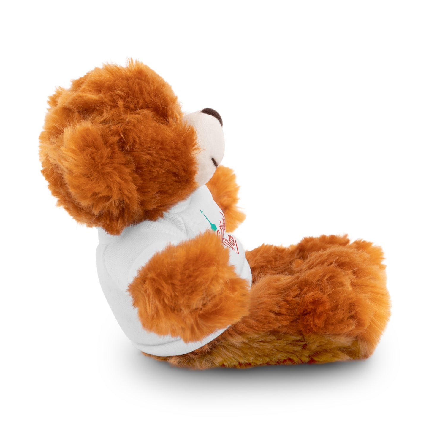 Bellflower Pizza Teddy Bear — Plush Toy with Branded Tee