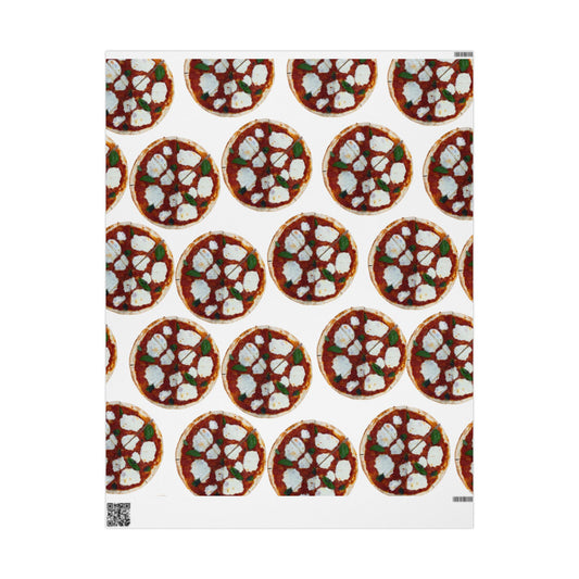 Pizza Pattern Wrapping Paper — Fun Food Gift Wrap for Pizza Lovers