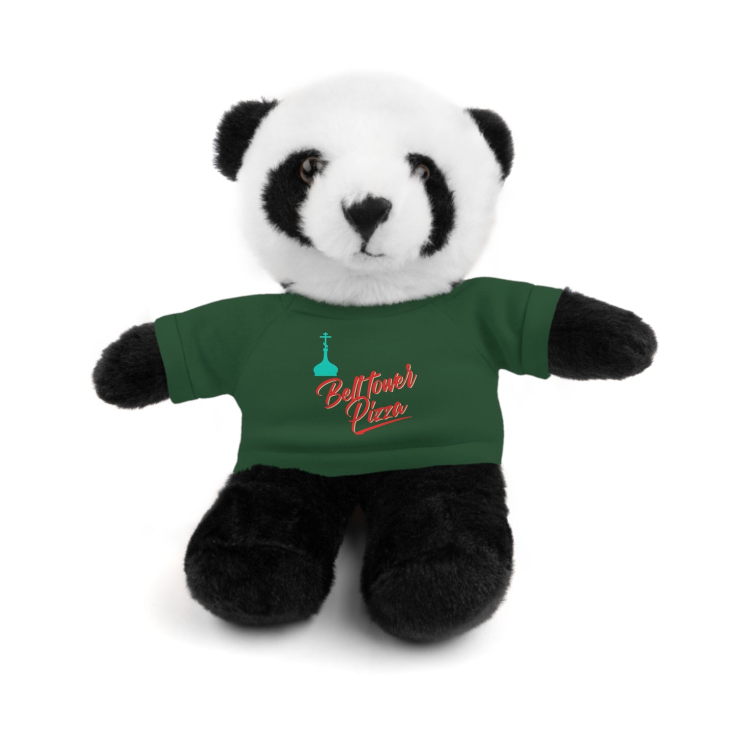 Bellflower Pizza Teddy Bear — Plush Toy with Branded Tee