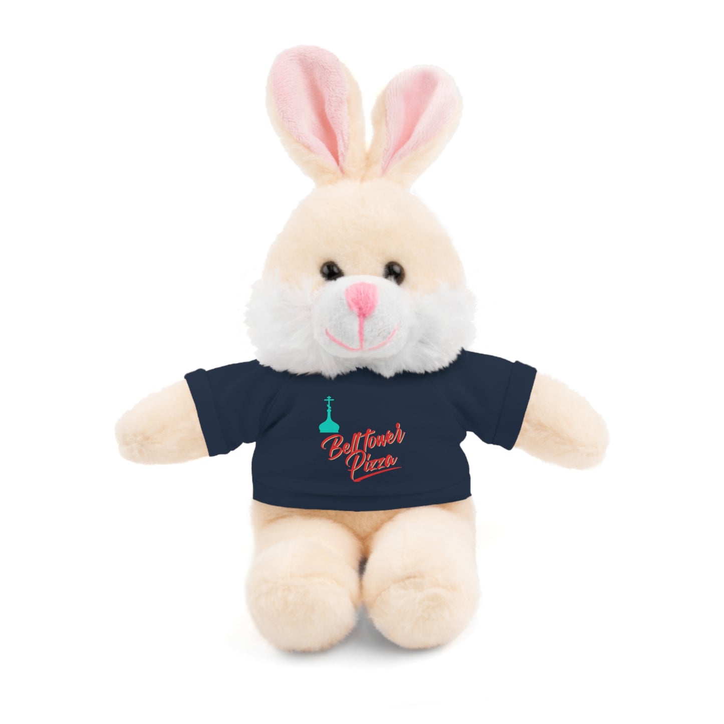 Bellflower Pizza Teddy Bear — Plush Toy with Branded Tee