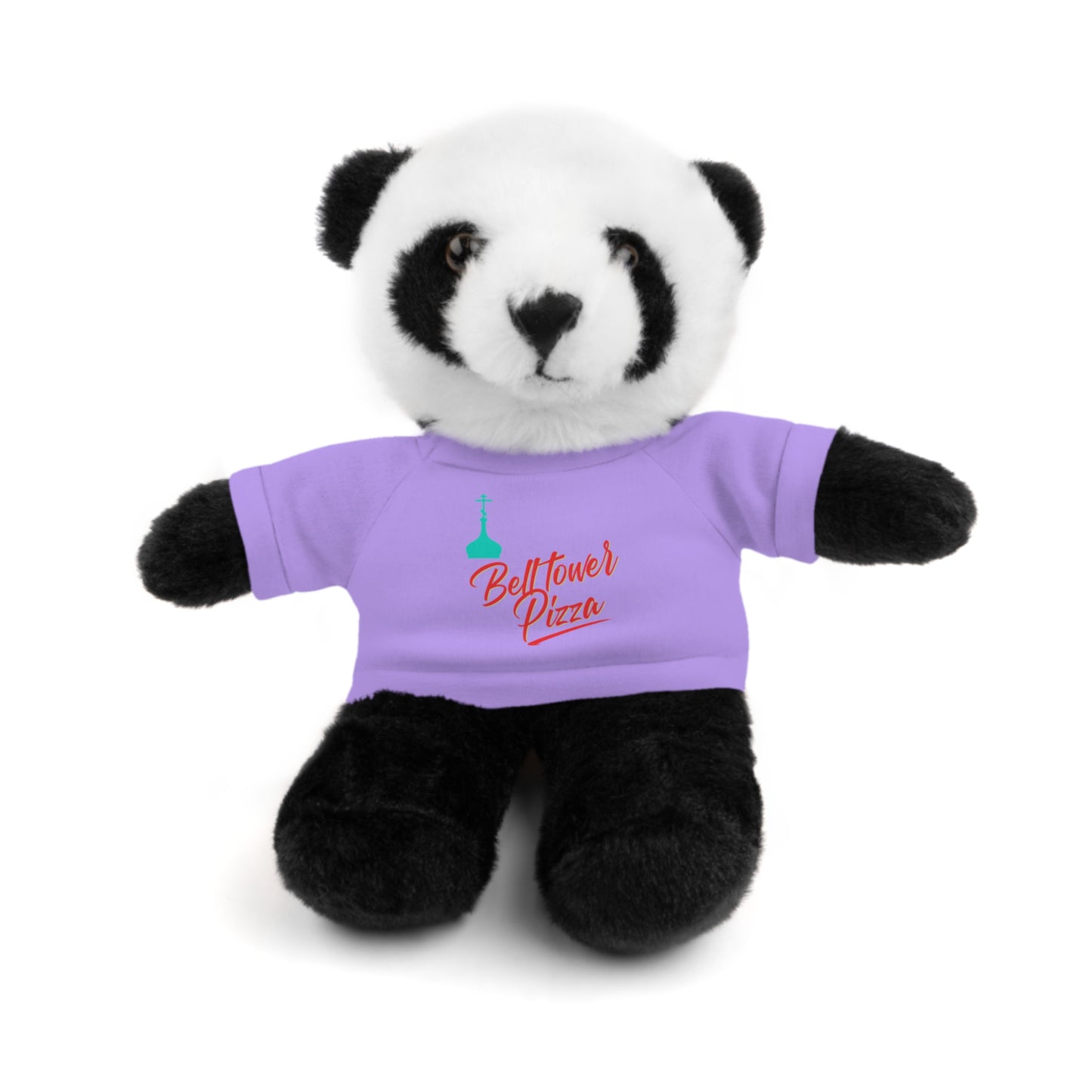 Bellflower Pizza Teddy Bear — Plush Toy with Branded Tee