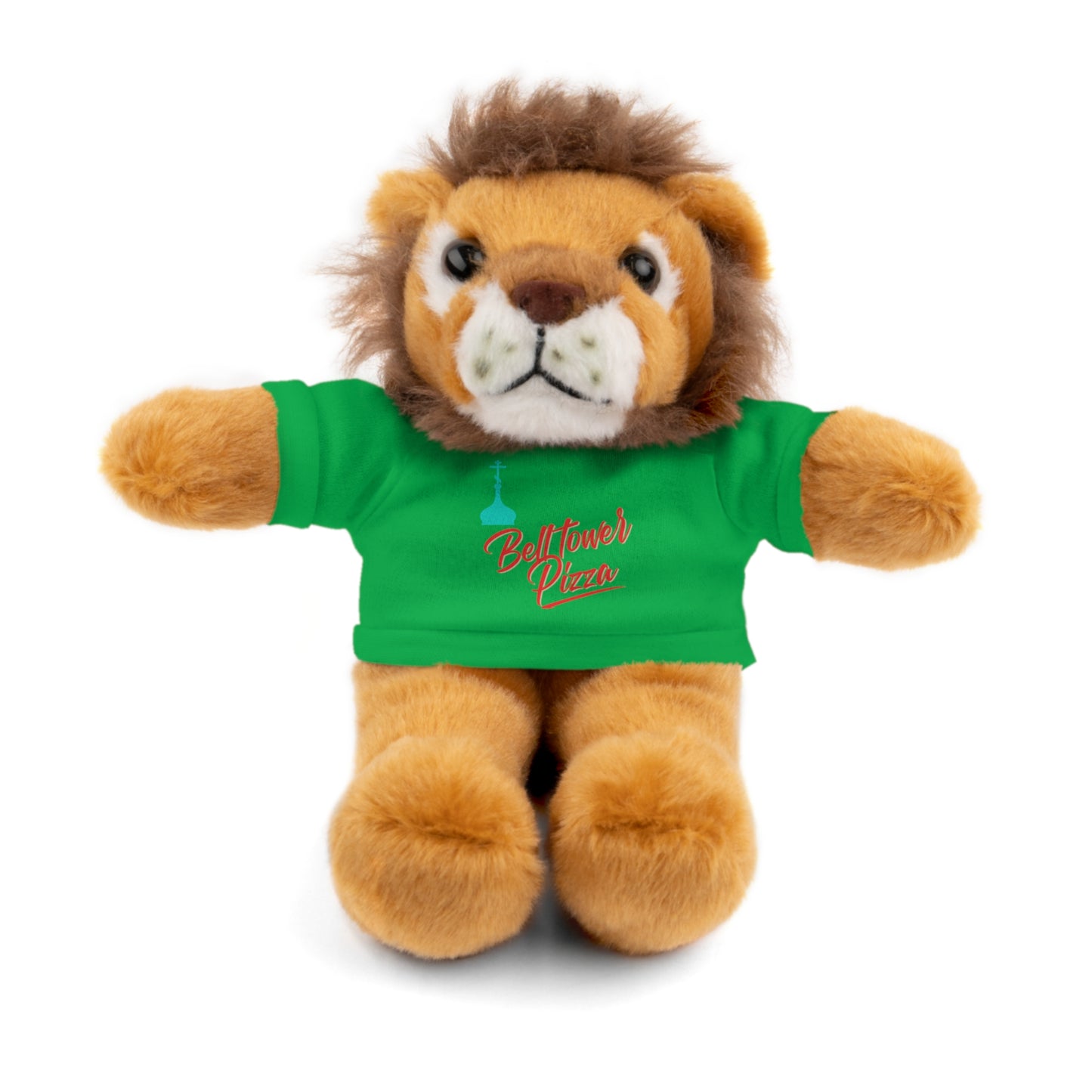 Bellflower Pizza Teddy Bear — Plush Toy with Branded Tee