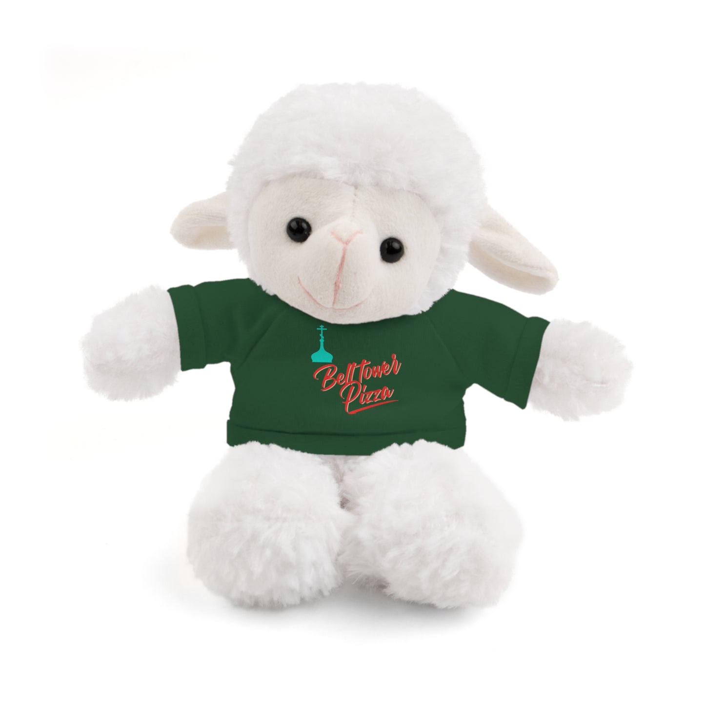 Bellflower Pizza Teddy Bear — Plush Toy with Branded Tee
