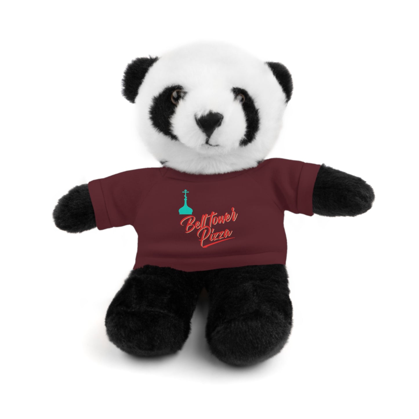 Bellflower Pizza Teddy Bear — Plush Toy with Branded Tee