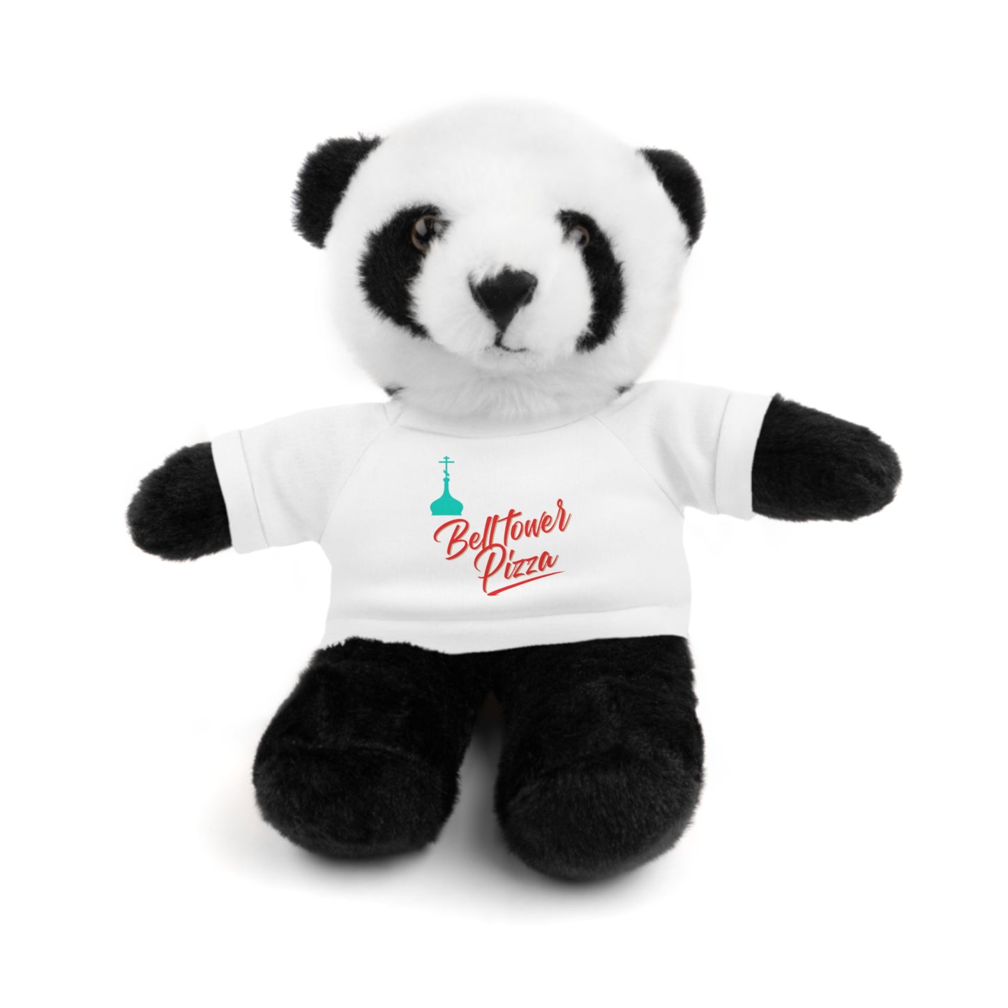 Bellflower Pizza Teddy Bear — Plush Toy with Branded Tee
