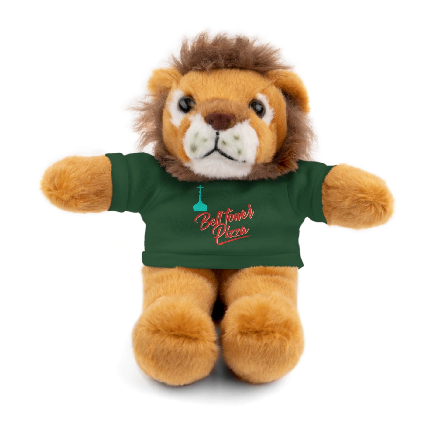 Bellflower Pizza Teddy Bear — Plush Toy with Branded Tee