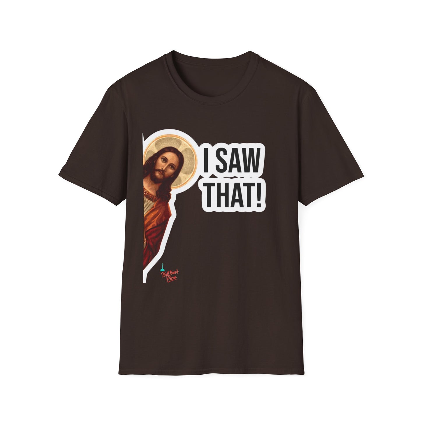 Religious T-Shirt — 'I Saw That!' Jesus Graphic Tee