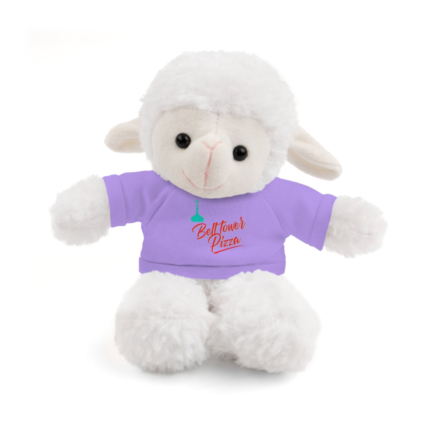 Bellflower Pizza Teddy Bear — Plush Toy with Branded Tee