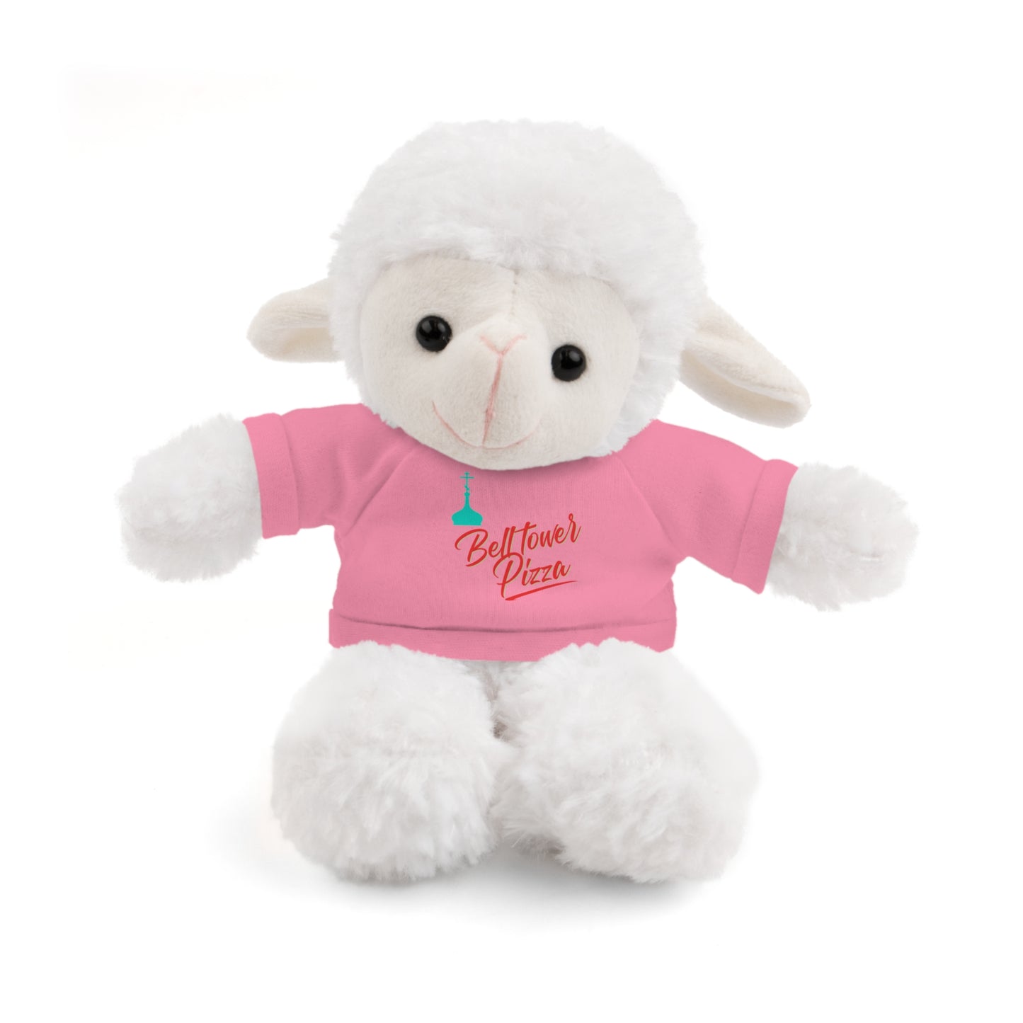 Bellflower Pizza Teddy Bear — Plush Toy with Branded Tee
