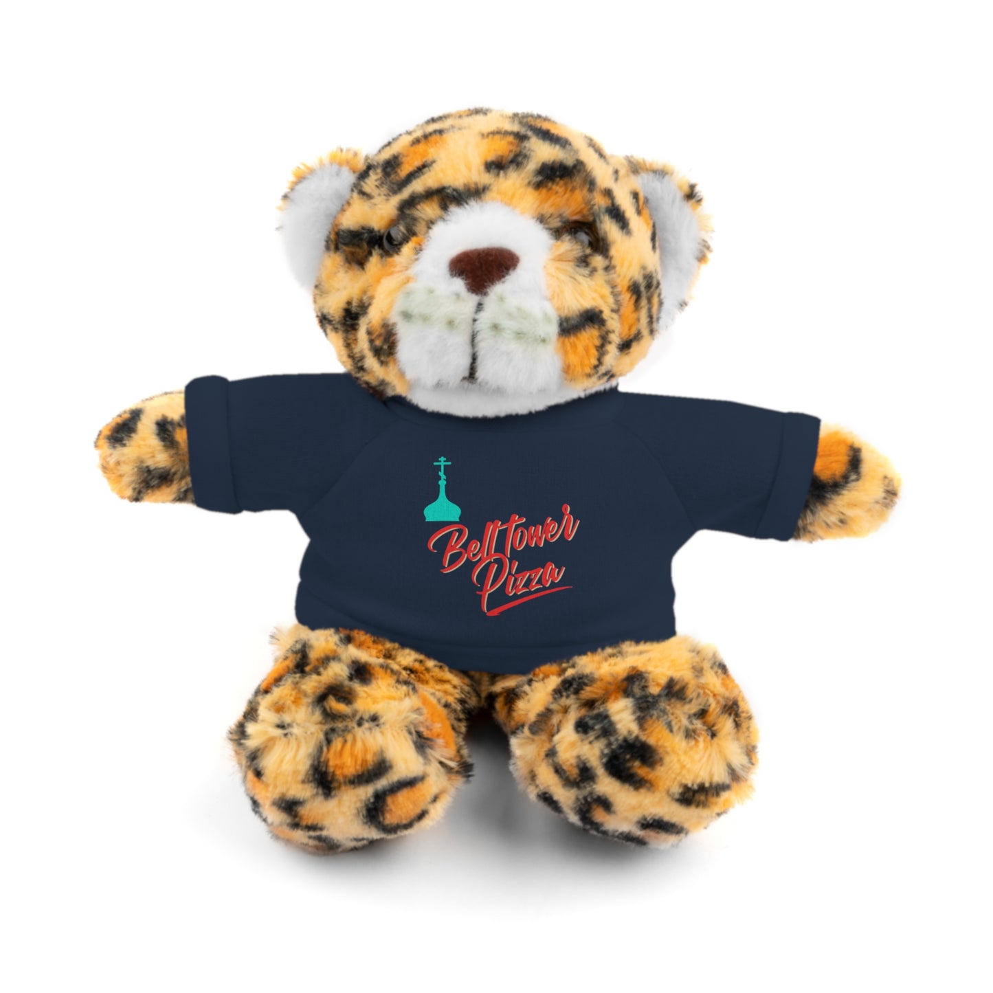 Bellflower Pizza Teddy Bear — Plush Toy with Branded Tee