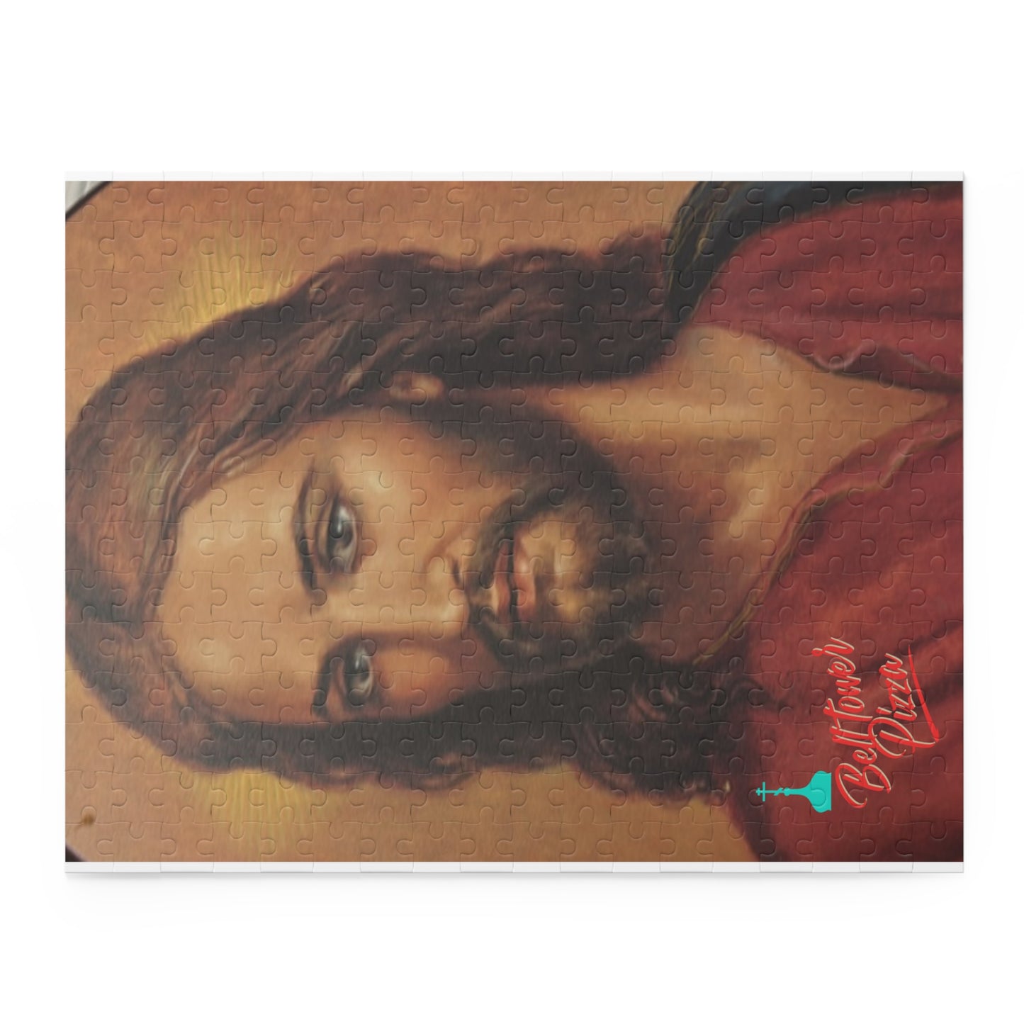 Jesus Portrait Puzzle — Religious Jigsaw for Prayer, Easter & Family Devotions