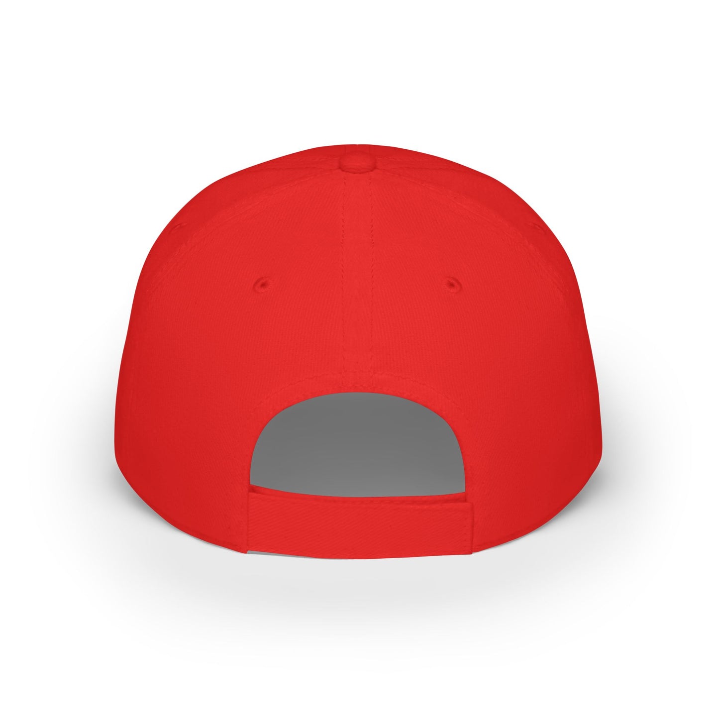 Support Your Local Pizza Dealer Baseball Cap — Red Low Profile Hat