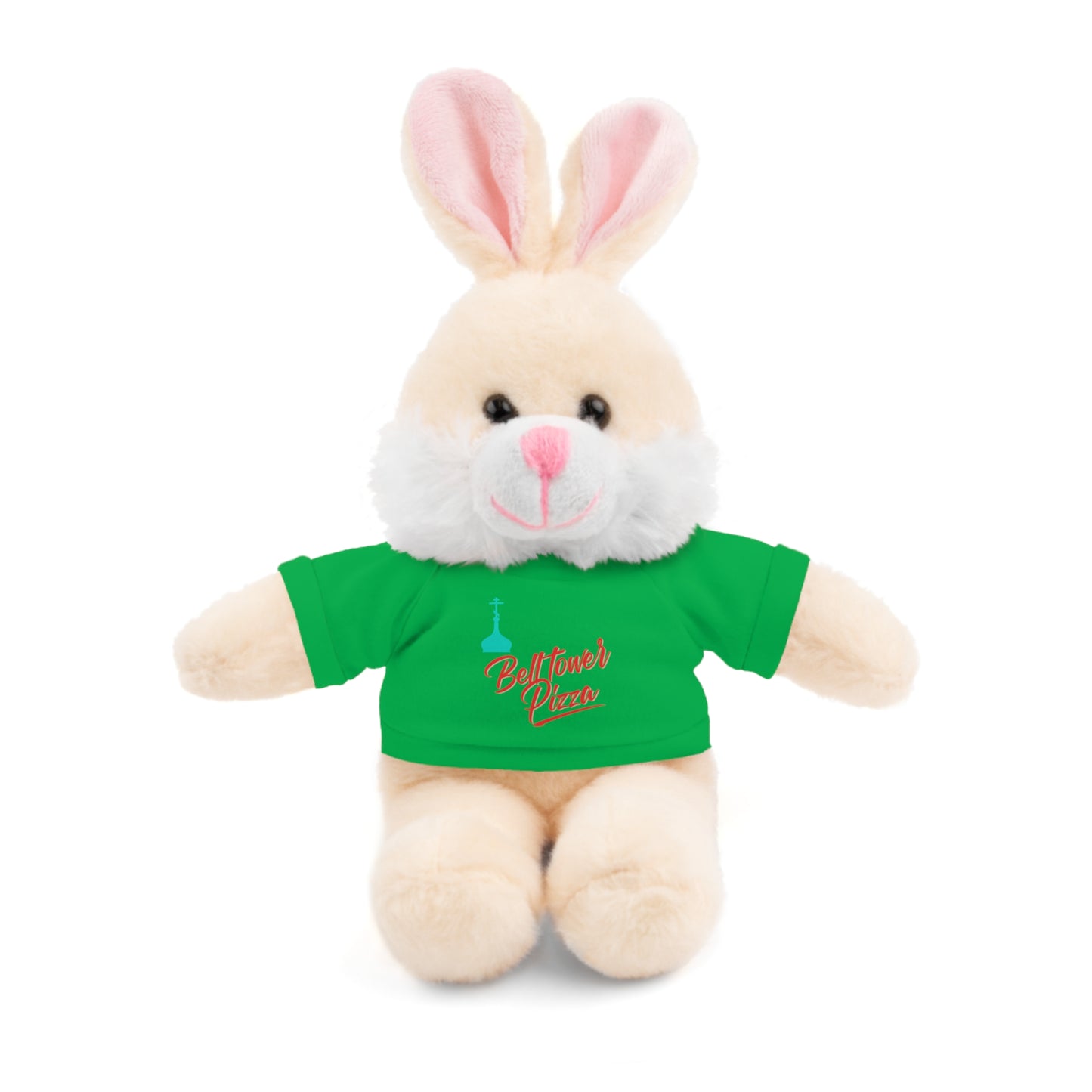 Bellflower Pizza Teddy Bear — Plush Toy with Branded Tee