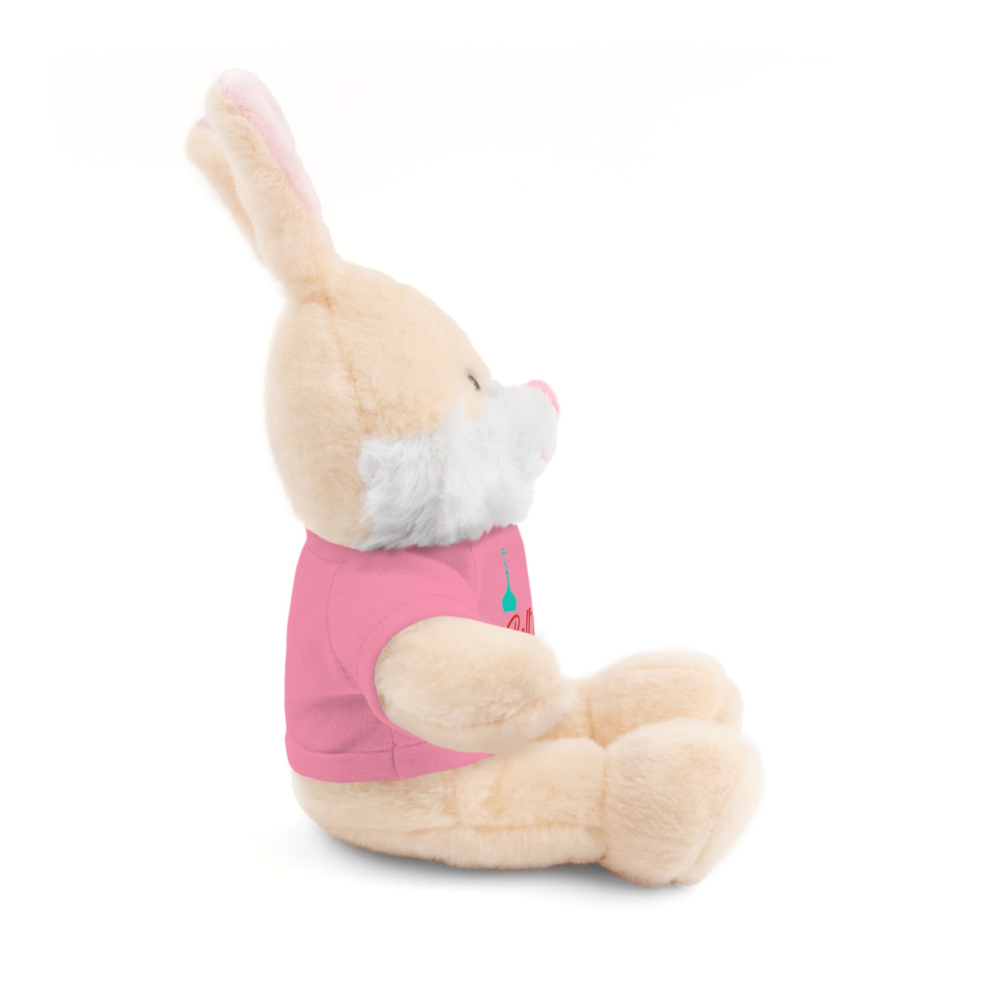Bellflower Pizza Teddy Bear — Plush Toy with Branded Tee