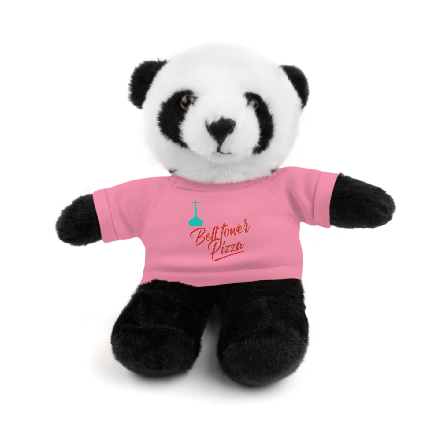 Bellflower Pizza Teddy Bear — Plush Toy with Branded Tee