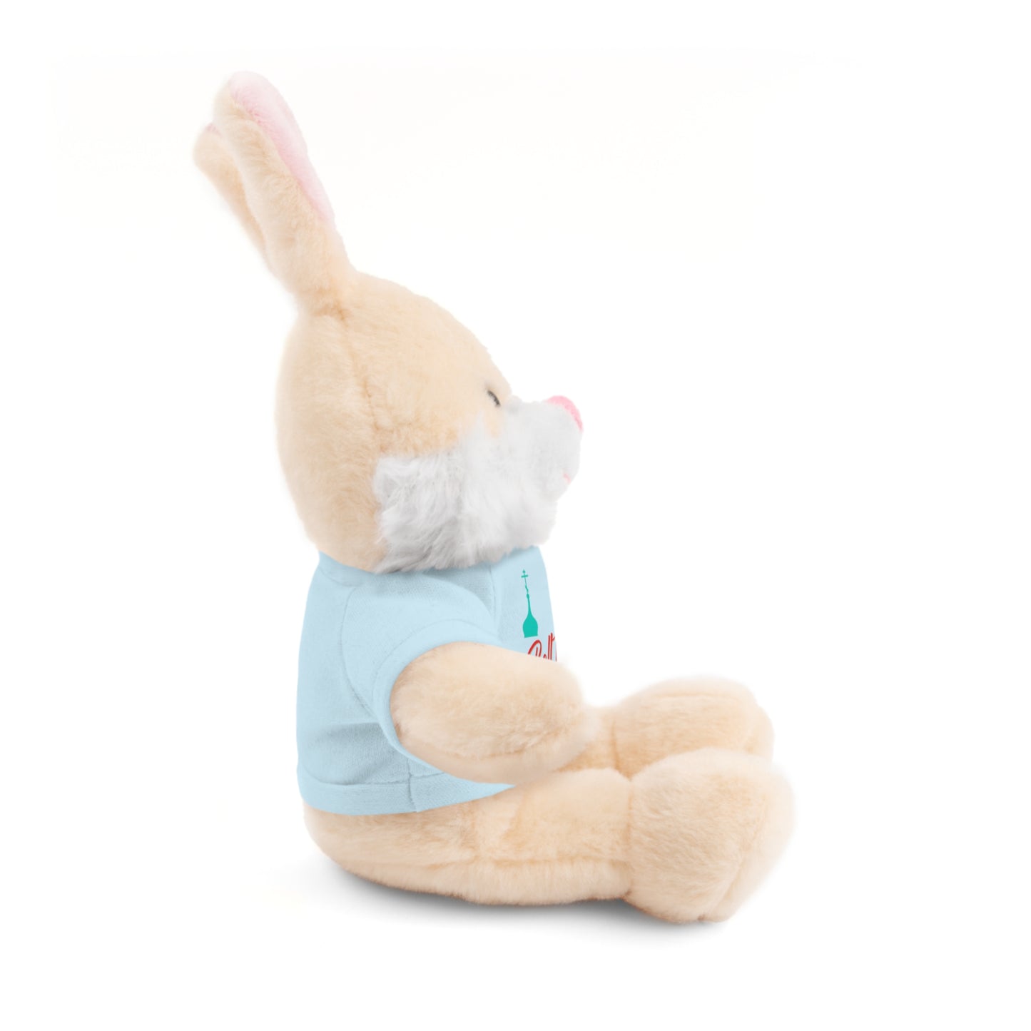 Bellflower Pizza Teddy Bear — Plush Toy with Branded Tee