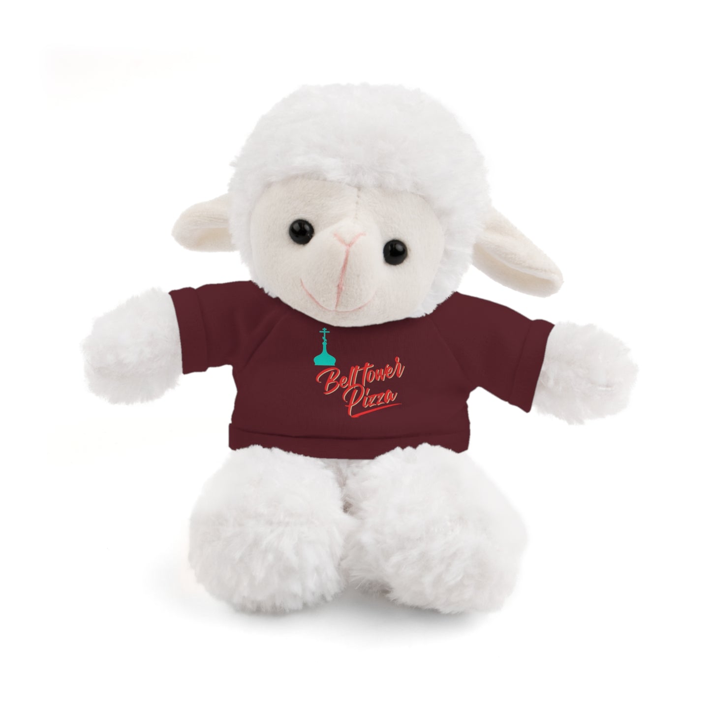 Bellflower Pizza Teddy Bear — Plush Toy with Branded Tee